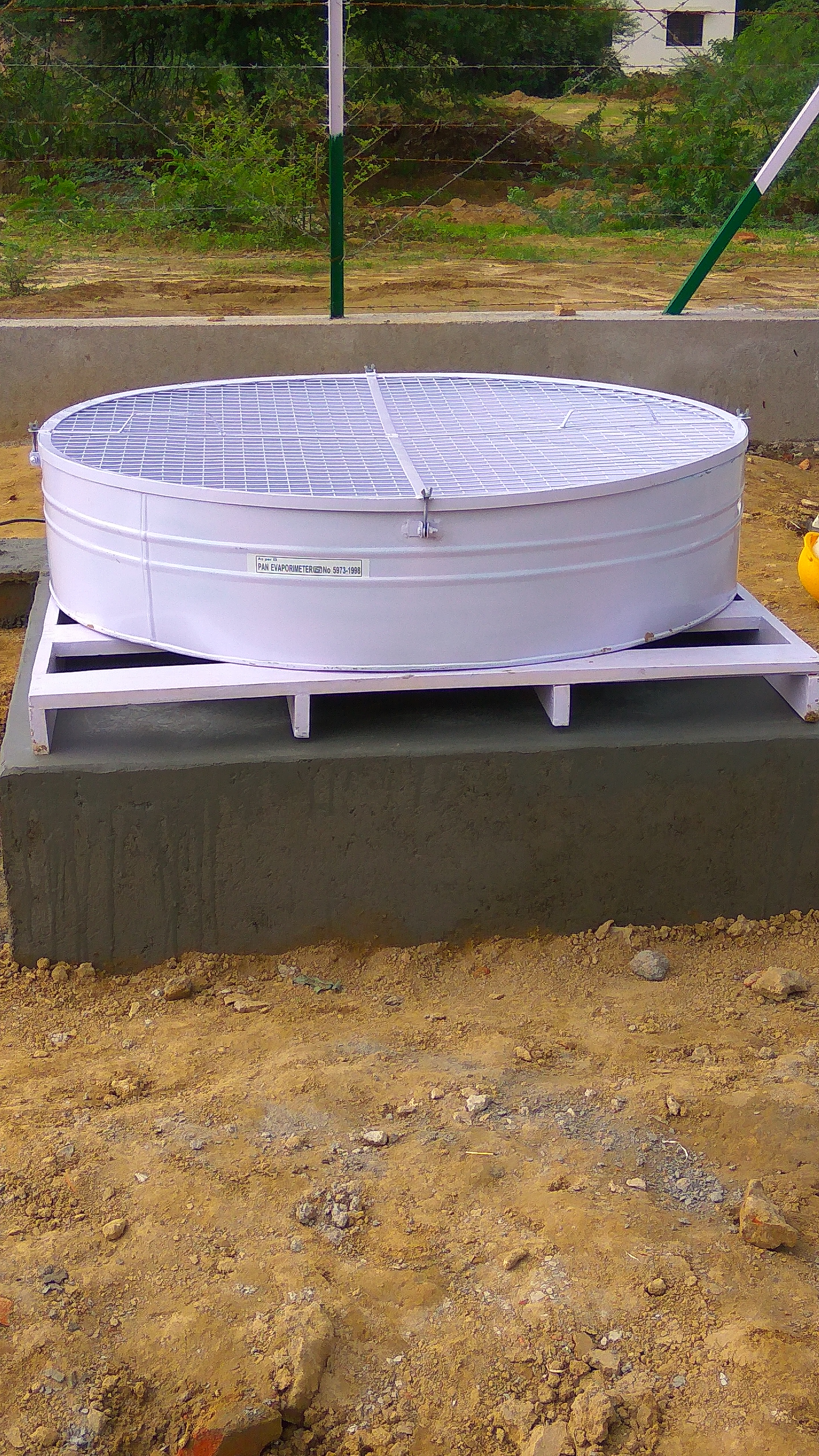 Open Pan Evaporimeter